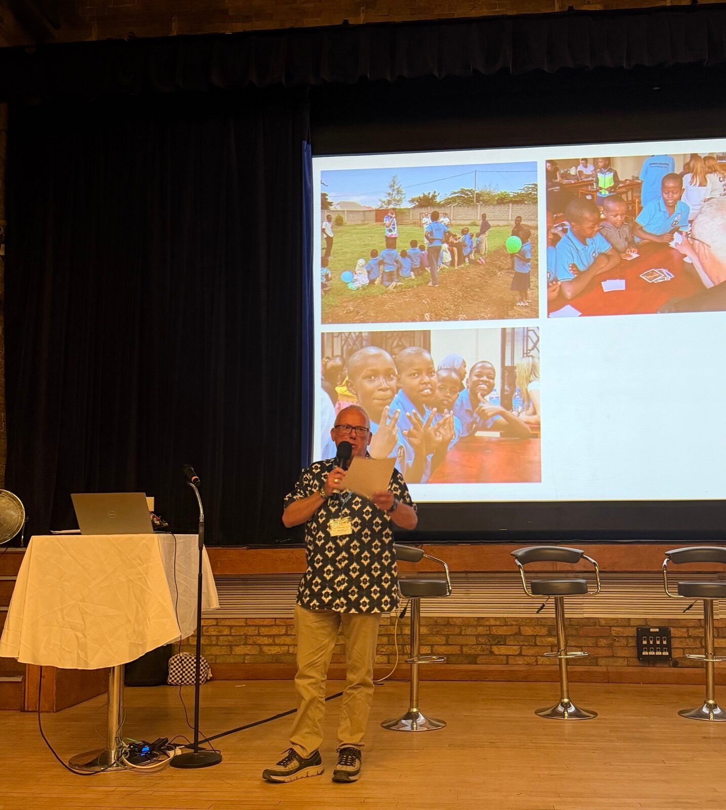 Richard presenting at the SBCH Leaders Forum