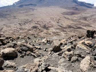 Volcanic landscape